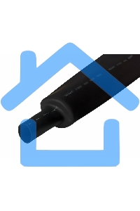 Трубка термоусадочная 30.0/15.0 1м черный Rexant 23-0006