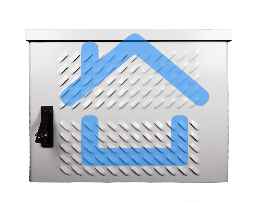 Шкаф ШТВ-Н уличный всепогодный настенный укомпл. 12U (Ш600хГ500), к.T1-IP54