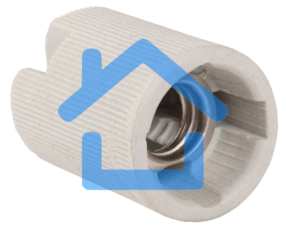 Патрон подвесной керамический, Е14 (400 шт) IEK Пкр14-04-К43