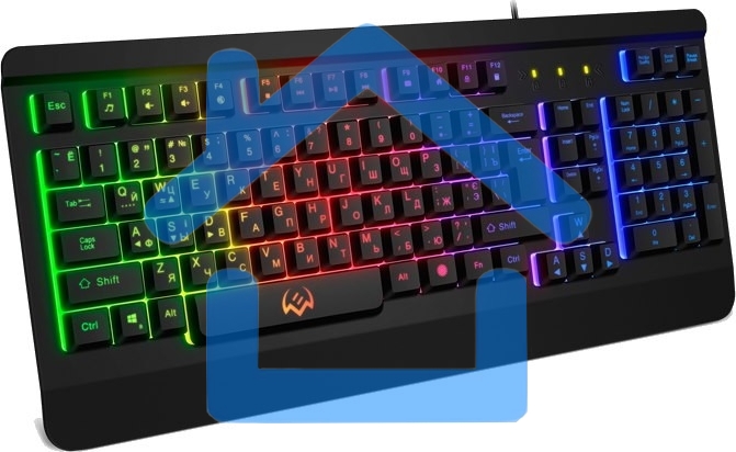 Игровая клавиатура SVEN KB-G9450 (104кл., мет. корпус, 12 Fn функций, подсветка)