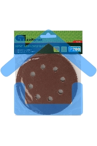 Круг абразивный на ворсовой подложке под 