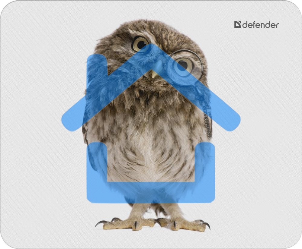 Коврик для мыши Defender Wild Animals и, 220x180x2 мм, 8 видов