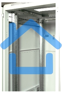 Шкаф телеком. напольный 42U (600x800) дверь металл (ШТК-М-42.6.8-3ААА) (3 коробки)
