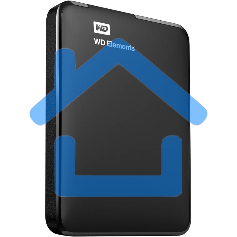 Внешний жесткий диск HDD WD 1Tb Original USB 3.0 WDBUZG0010BBK-WESN Elements Portable 2.5