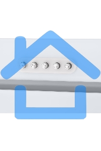 Вытяжка встраиваемая HOMSair Crocus Push 52 белый, 51.8 см, 850 куб. м/ч, 53 дБ