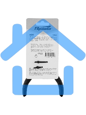 Длинногубцы Mini, 130 мм, никелированные, изогнутые, авторазжим Sparta