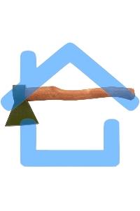 Топор кованный, в сборе, 1200/1550 г, деревянное топорище, 500 мм, Б3 Сибртех