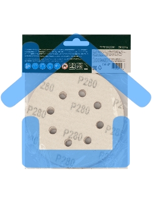 Круг абразивный на ворсовой подложке под 