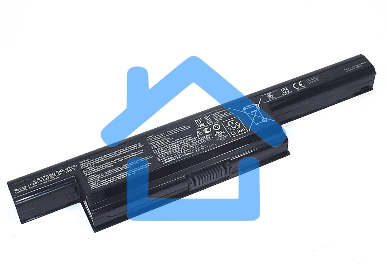 Аккумуляторная батарея для ноутбука Asus K93 (A32-K93) 10,8V 50Wh черный Orig