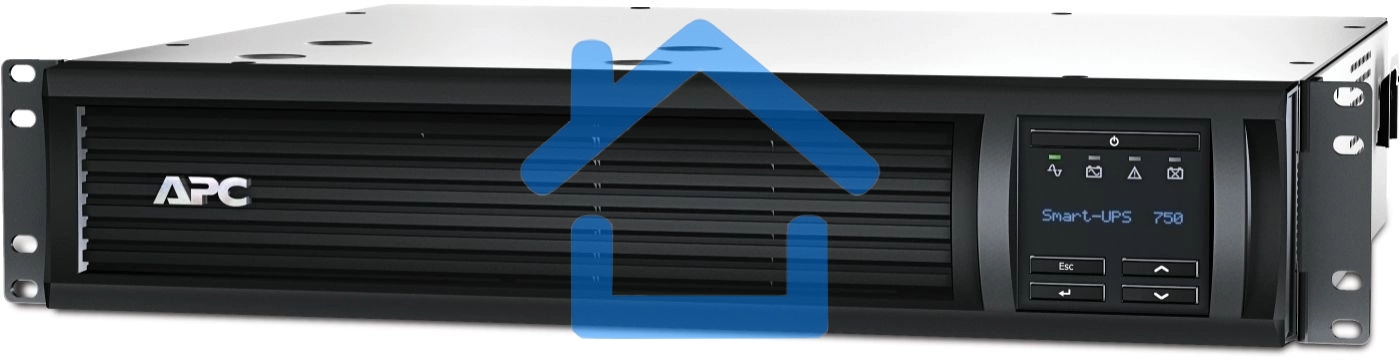 Источник бесперебойного питания APC Smart-UPS SMT750RMI2UC 500Вт 750ВА черный