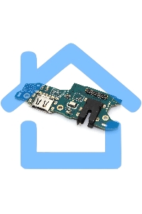 Шлейф (нижняя плата) с разъемом зарядки и микрофоном для OPPO A17