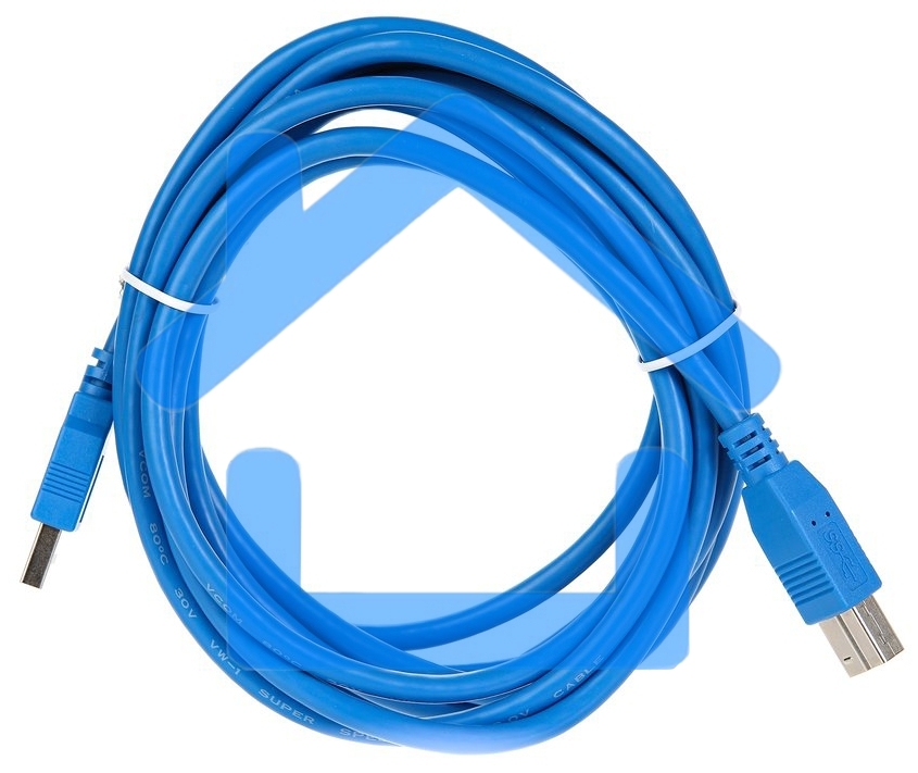 Кабель соединительный VCOM USB3.0 Am/Bm 3m (VUS7070-3M)