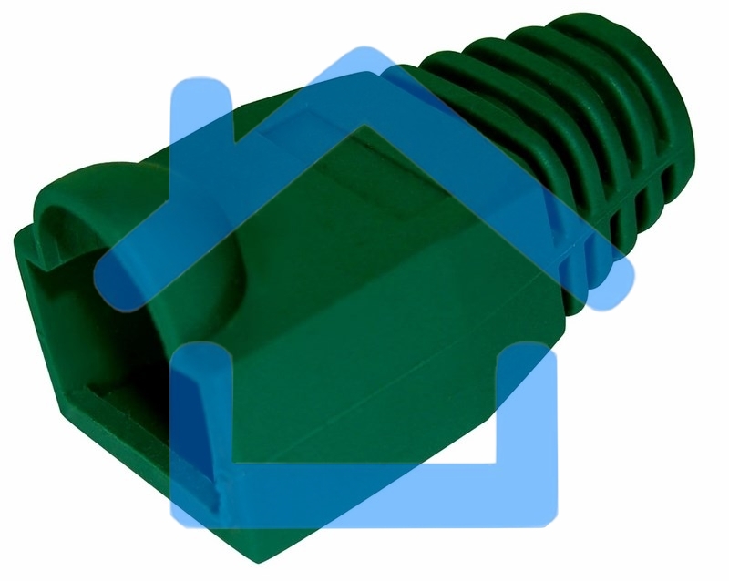 Изолирующий колпачок Rexant для разъемов RJ-45, зеленый