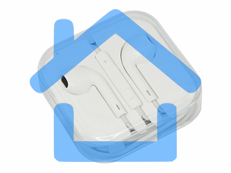 Наушники с микрофоном белые