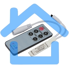 Мини контроллер инфракрасный LED RGB (IR) 6 кнопок 12-24 V/6 А LAMPER