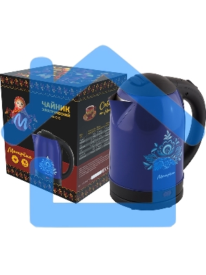Чайник электрический Матрена MA-005 электрический (2,0 л) стальной синий гжель