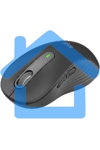 Мышь беспроводная Logitech Signature M650 L черный, 4000 dpi, радиоканал, Bluetooth, USB, кнопки - 5