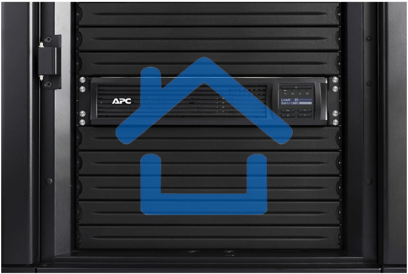 Источник бесперебойного питания APC Smart-UPS SMT750RMI2UC 500Вт 750ВА черный