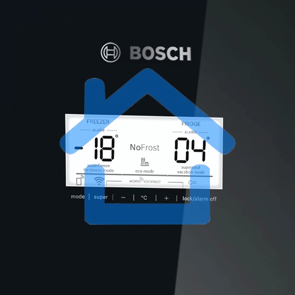 Холодильник Bosch KGN39LB30U черный двухкамерный 279/87л морозилка снизу