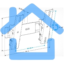 Кронштейн для телевизора Holder LCD-T2611 черный 22