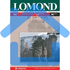 Бумага Lomond 0102065 A4/180г/м2/50л. глянцевая для струйной печати до 2880dpi hv