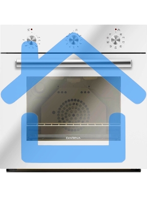 Шкаф духовой Darina 1U BDE111 707 W, встраиваемый