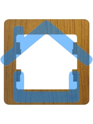 Рамка 1-м Glossa дер. дуб SchE GSL000501