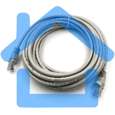 Патч-корд Buro UTP cat5E 7м серый RJ-45 (m)-RJ-45 (m)