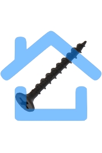 Саморез гипсокартон-дерево KRANZ 3.5х35, пакет (50 шт./уп.)