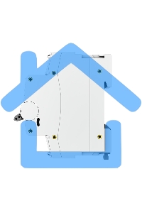 Выключатель автоматический модульный 3п D 125А 10кА ВА 47-100 PROxima EKF mcb47100-3-125D-pro