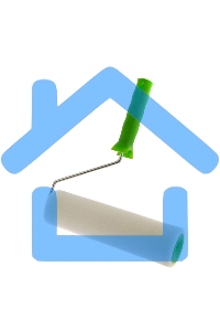 Валик ПОРОЛОН с ручкой, 250 мм, D - 48 мм, D ручки - 6 мм Россия Сибртех