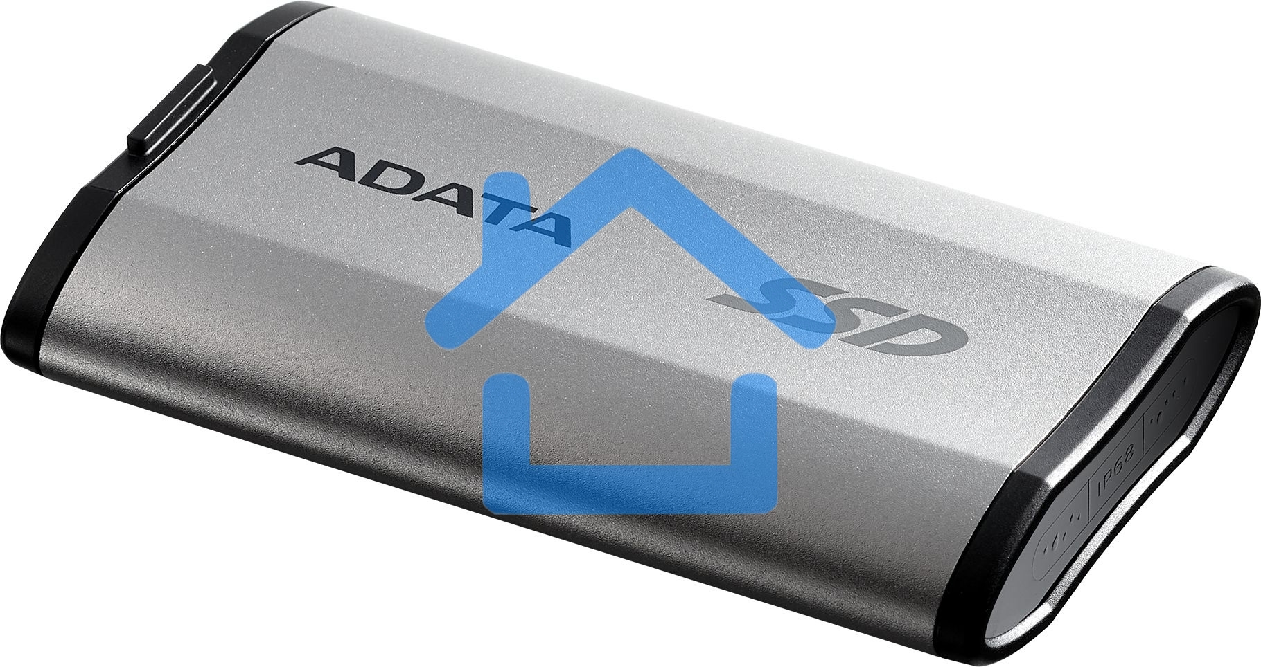 Внешний накопитель SSD   4Tb A-DATA SD810, External, USB 3.2 Type-C, [R/W -2000/2000 MB/s] серый