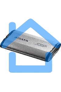 Внешний SSD ADATA SD810, 4TB, USB 3.2 Gen 2x2 Type-C, R/W 2000/2000, серебристый