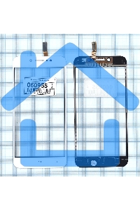 Сенсорное стекло (тачскрин) для Vivo V5s, белое