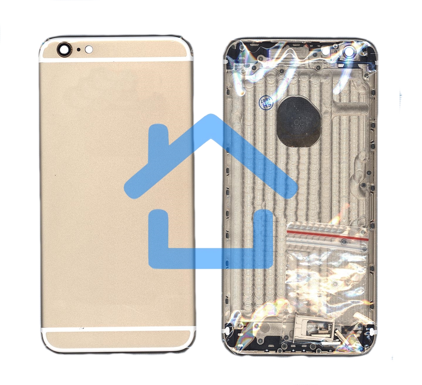 Задняя крышка для iPhone 6 Plus (5.5) золотая