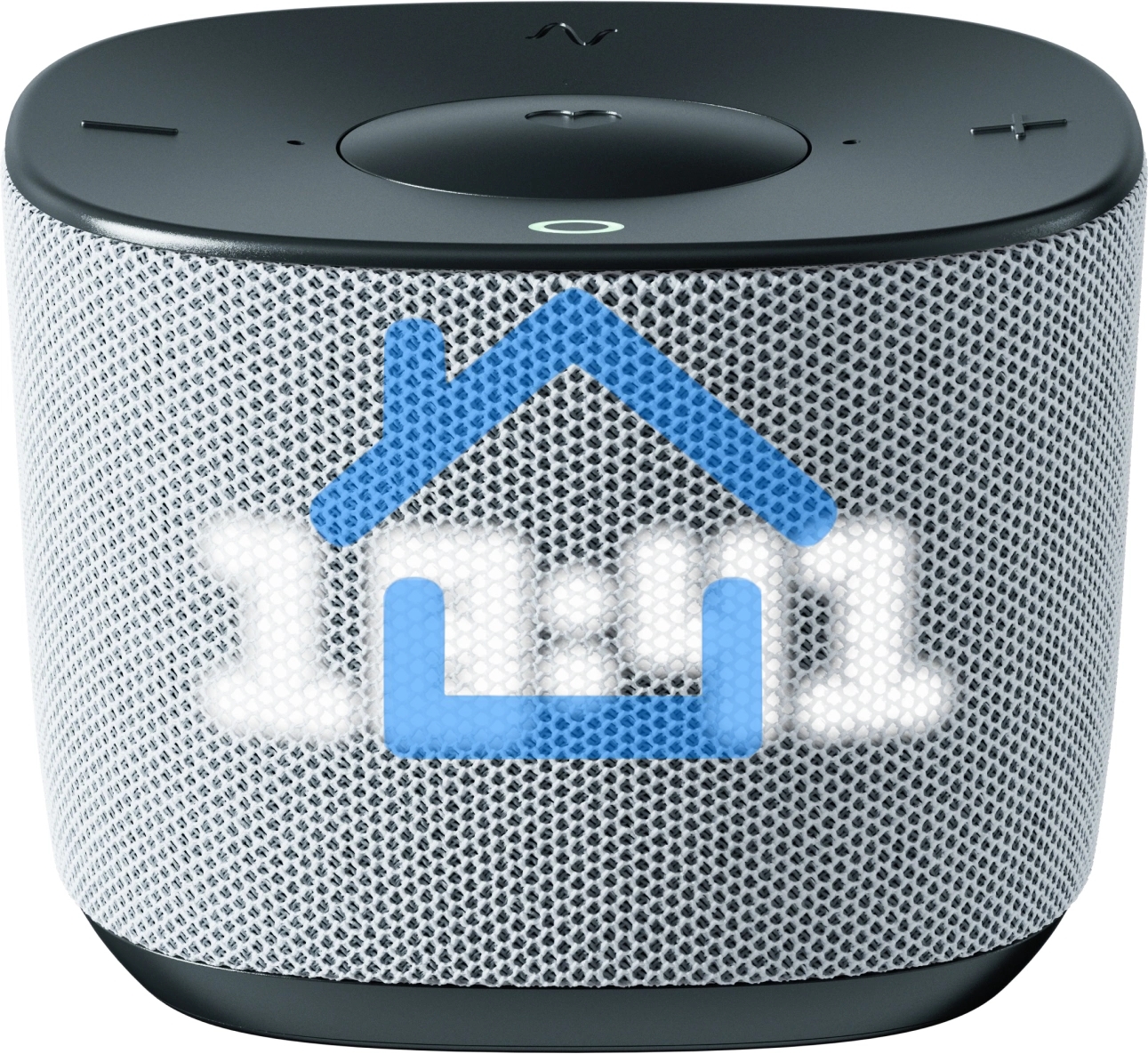 Умная колонка Sber Boom Home SBDV-00171G Салют серый 8W Mono BT/Wi-Fi (без.бат)