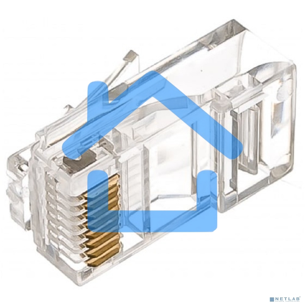 Разъем RJ45 8P8C кат.5E UTP (уп.100шт) PROCONNECT 05-1021-3