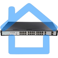 Неуправляемый коммутатор ORIGO 26x1000Base-T, 2x1000Base-X SFP, комплект для установки в 19