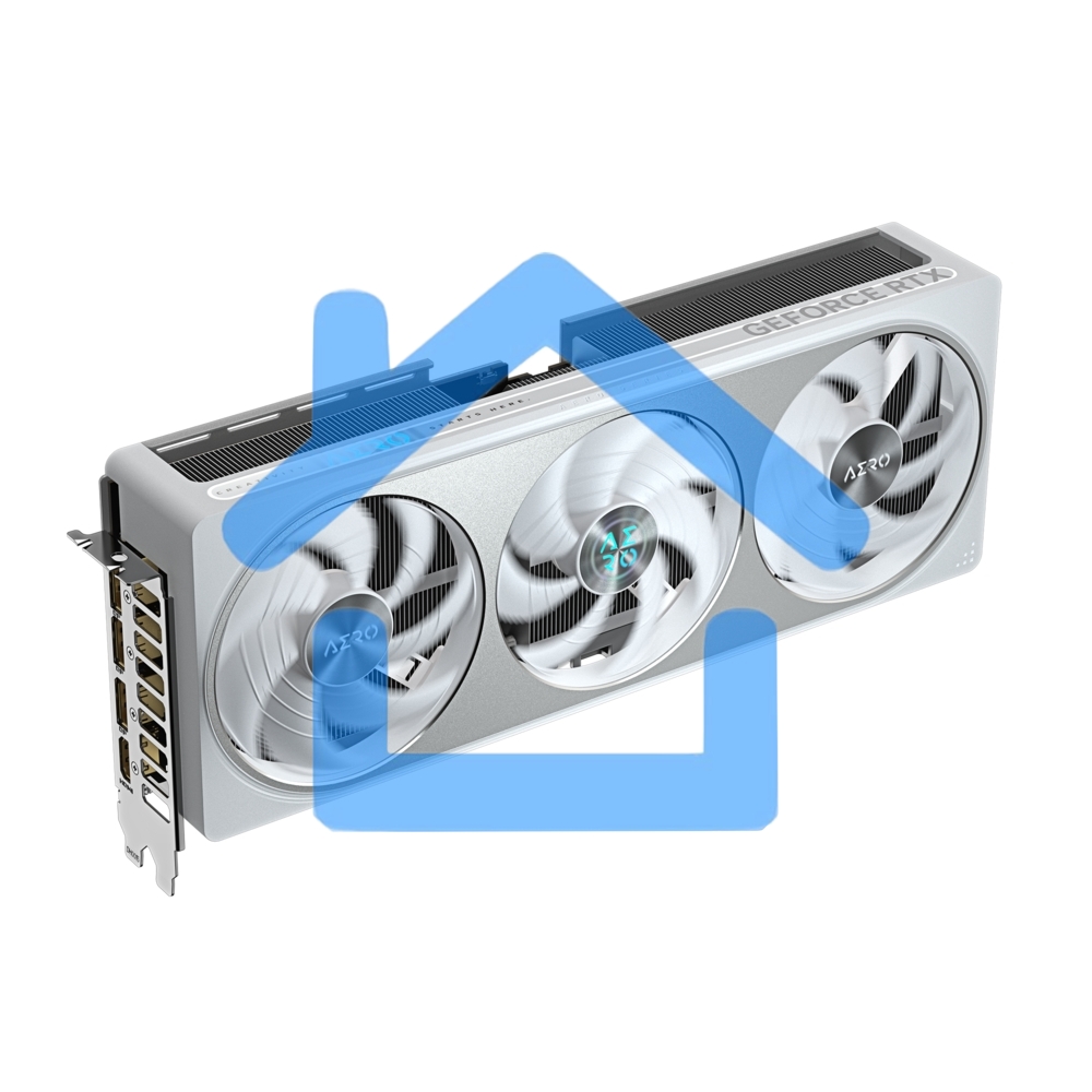 Видеокарта Gigabyte PCI-E GV-N5070AERO OC-12GD 1.0 NVIDIA GeForce RTX 5070 12Gb 192bit GDDR7 2805/28000 HDMIx1 DPx3 HDCP Ret