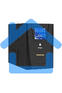Источник бесперебойного питания ExeGate SpecialPro Smart LLB-1200.LCD.AVR.2SH.3C13.USB 1200VA/750W, LCD, AVR, 2*Schuko+3*C13, USB, съемн.кабель, металлический корпус, черный