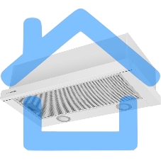 Вытяжка встраиваемая Maunfeld VS Light 50 белый, 50 см, 520 куб. м/ч, 56 дБ