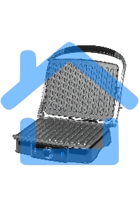 Гриль электрический Galaxy Line GL 2961, черный с серебристым, механическое управление, 2200 Вт, мраморное керамическое покрытие рабочей поверхности, корпус из нержавеющей стали, индикаторы сети и нагрева, регулятор температуры, лопатка и емкости для сбор