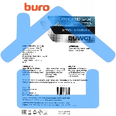 Сетевое зарядное устройство Buro BUWG1 3A QC черный