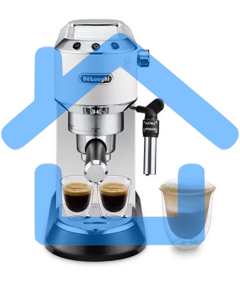 Кофеварка эспрессо DeLonghi EC685.W белый, исп. кофе - молотый/чалды, 1.1 л, 1350 Вт, 15 Бар.