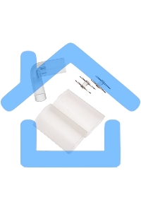 Коннектор L для одностороннего гибкого неона Neon-night 8х16мм (цена за 1 шт.)