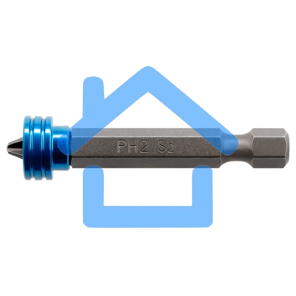 Бита GROSS PH 2x50 мм с ограничителем и магнитом, для ГКЛ, S2Gross 11456