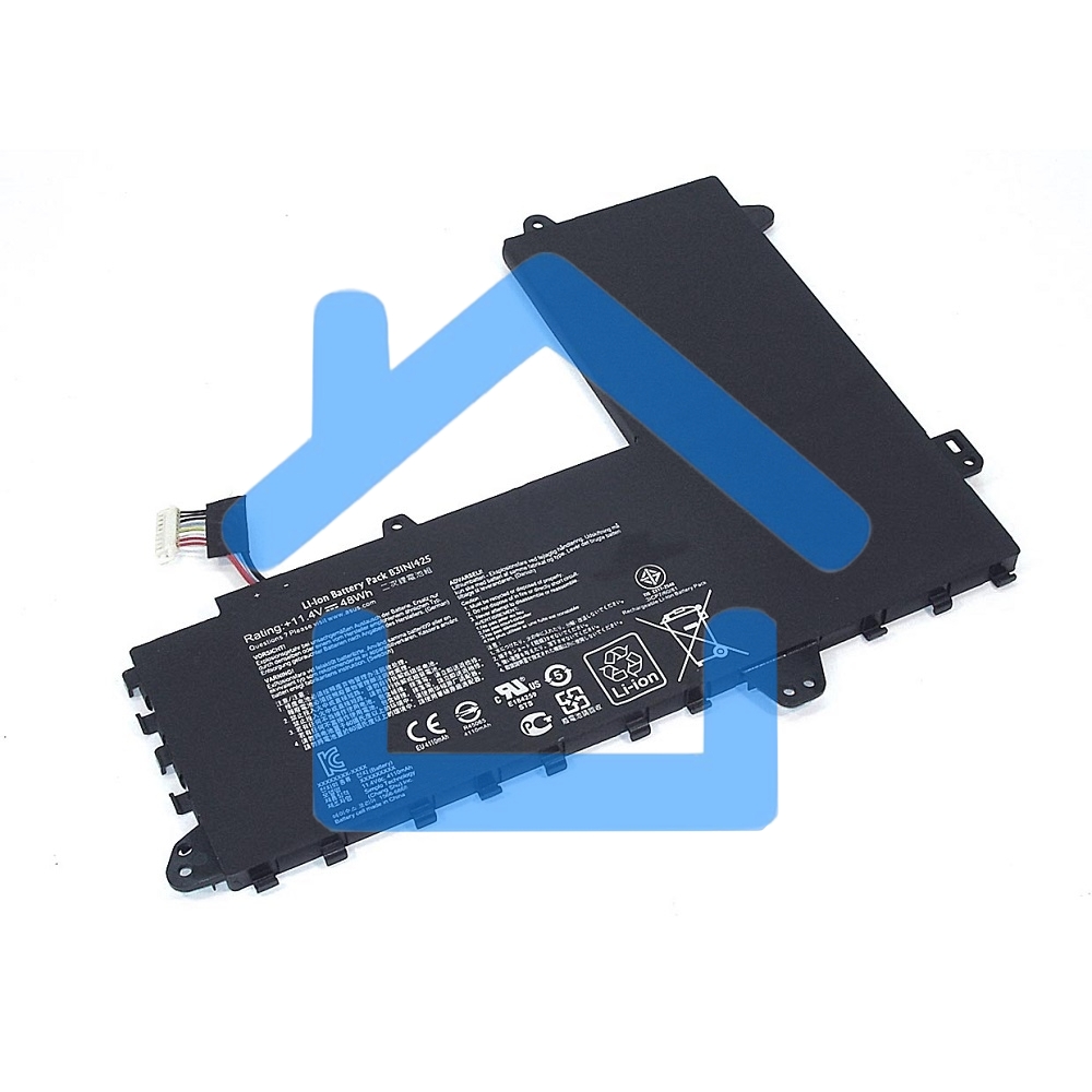 Аккумуляторная батарея для ноутбука Asus E402M E40211.4V 48Wh черный Orig