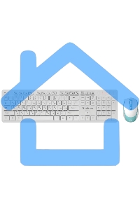 Комплект клавиатура + мышка Defender AUCKLAND C-987 RU белый