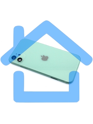 Задняя крышка (корпус) в сборе с рамкой для Apple iPhone 11 зеленая