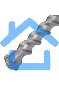 Бур по бетону Matrix, 40 х 1000 мм, SDS MAX c крестовой пластиной